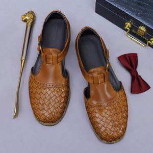 Genuine Leather Pointed <b>Toe</b> Business Shoes Elegant Design Breathable and Lightweight Custom Made <b>by</b> Professional Designers - Product Image 5