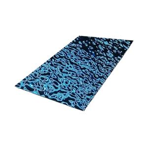 זהב אדום זהב 316 נירוסטה דקורטיבי נירוסטה 304 1 מ "מ 2 מ" מ מים אדווה צלחת נירוסטה - Product Image 5