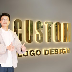 Nuova Insegna LED Retroilluminata Personalizzata, Insegna 3D in Alluminio per Negozi e Attività Commerciali - Product Image 4