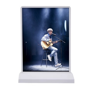 Cadre d'affichage lumineux LED en aluminium pour publicité de restaurant et de cinéma, enseigne lumineuse LED - Product Image 1
