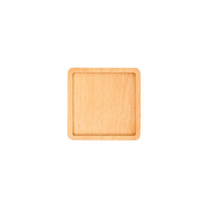 แผ่นรองแก้วไม้เนื้อแข็ง รูปทรงกลม/สี่เหลี่ยม รับทำโลโก้ตามสั่ง สำหรับวางแก้วชา กาแฟ ป้องกันความร้อน - Product Image 6