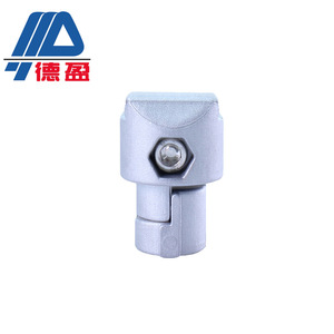 Fixations à angle droit spéciales intégrées pour établi industriel, accessoires pour profilés en aluminium Lean Pipe - Product Image 2