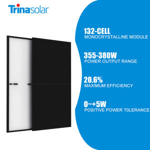 Módulo Fotovoltaico Trina Solar de 132 Celdas de Media Celda y Multi-Busbar, 355W 360W 365W 370W 375W 380W, Monocristalino, Alto Rendimiento Energético, Bajo <span class=keywords><strong>LCOE</strong></span> - Product Image 1
