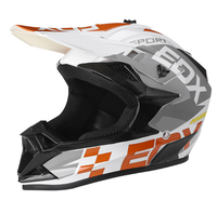 Logo personnalisé Certification DOT Casques de motocross hors route Casques de motocyclette de descente Casques de motocyclette à moteur pour hommes