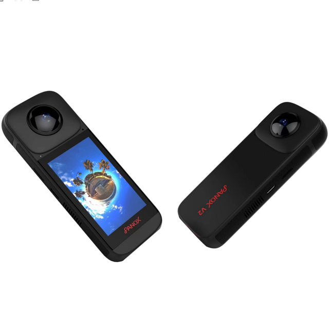 PilotPano PanoX V2 4K 360 Video 72MP Captivating Photo Panoramic Sport Action Camera PK Insta360 X3