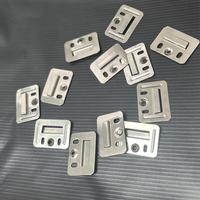 Clips Metálicos de Acero Inoxidable para Fijación de Revestimiento de Pared WPC, Abrazaderas de Enclavamiento, Clips de Techo de PVC para Paneles Decorativos