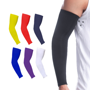 Đàn ông phụ nữ thể thao bóng chuyền bóng chày đi xe đạp làm mát UV bảo vệ nén cánh tay tay áo - Product Image 1