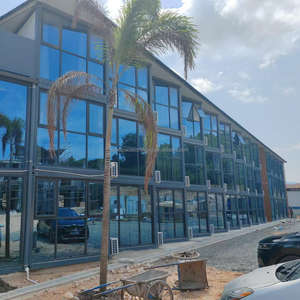 Rumah Kontainer Modular <span class=keywords><strong>3</strong></span> Kamar 2 Lantai dengan Atap Dek Rangka Baja Desain Industrial untuk Penggunaan Apartemen - Product Image 3