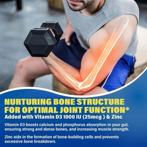 Şekersiz Glukozamin Kondroitin <span class=keywords><strong>MSM</strong></span> Sakızları Zerdeçallı Eklem Sakızları - Product Image 5