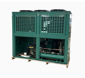 Unidad de refrigeración refrigerada por aire tipo FNV de 25HP y 30HP, Unidad de condensador, doble capa en forma de V para cámara frigorífica - Product Image 3