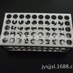 Taizhou Jianjun Suministros Médicos, Soporte para Tubos de Ensayo de Acero Inoxidable, Material 304, 30, 40, 50, 60, 96, 100 Orificios, Uso en Laboratorio - Product Image 2