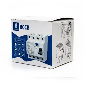 Interruptor diferencial de 4 polos, 40 A, 30 mA, CA - Protección de circuitos eléctricos, evita sobrecargas y fugas de corriente. - Product Image 3