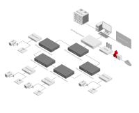 Asli OEM 10 Port 96W PoE (IEEE802.3af/at) jaringan Switch untuk Kamera CCTV
