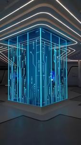 Vidrio de seguridad templado de Venta caliente para decoración de patrón tridimensional grabado con láser en la fábrica de Guangdong - Product Image 2