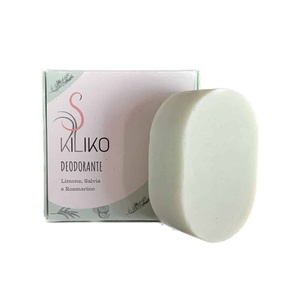 Savon déodorant Kiliko au citron, sauge et romarin, barre solide naturelle - Product Image 1