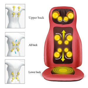 Multi-fonction Cou Et Dos Pétrissage <span class=keywords><strong>Shiatsu</strong></span> Vibration Électronique <span class=keywords><strong>Massage</strong></span> Coussin de Siège Pour Chaise - Product Image 4
