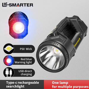 USB đôi mạnh mẽ 100000 lumen dẫn đèn pha tìm kiếm ánh sáng khung ngân hàng điện Alta potencia Alta linternas dẫn đèn pha - Product Image 5