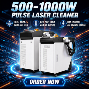 Machine de nettoyage laser pulsé 500W 1000W pour la réduction de la rouille et de la peinture sur le <span class=keywords><strong>bois</strong></span> - Product Image 1