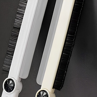 Brosse de nettoyage multifonction pour les fentes domestiques, en plastique, pour cuisinières et fenêtres