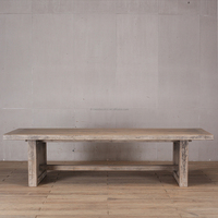 Table à manger pliable en bois massif, résistante à l'eau, style minimaliste antique, durable pour appartement, maison, hôtel, parc, terrasse