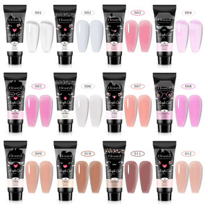 Gel UV Poly 12 couleurs 30g, gel professionnel pour extension d'ongles, gel de construction rapide, gel de sculpture pour manucure, produits de soin des ongles - Product Image 3