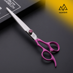 Ciseaux <span class=keywords><strong>de</strong></span> <span class=keywords><strong>toilettage</strong></span> pour animaux <span class=keywords><strong>de</strong></span> compagnie Love pour gauchers, 7 pouces, ciseaux <span class=keywords><strong>de</strong></span> <span class=keywords><strong>toilettage</strong></span> pour chiens avec poignée confortable recouverte <span class=keywords><strong>de</strong></span> noir - Product Image 4