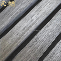 Carreaux de mur auto-adhésifs de panneau insonorisé cannelé par 3D du placage 3D de décoration intérieure de conception innovatrice
