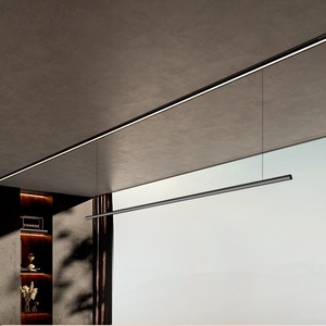 Invisible gypsum board large balcony high-end intelligent hidden lifting electric drying rack - Product Image 1