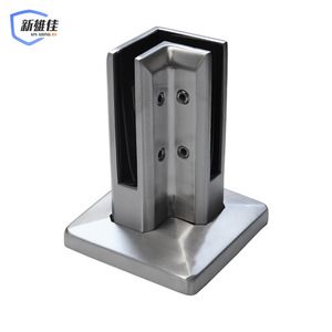 Support mural fixe en acier inoxydable Xin Xiong Jia 304 avec base carrée pour salle de bain, escalier, piscine - Product Image 1