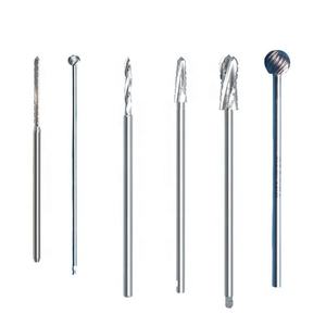 Frese a cuneo, frese a scanalatura dritta, frese <span class=keywords><strong>Shannon</strong></span>, frese per decompressione del tallone, frese per percutanizzazione - Product Image 2