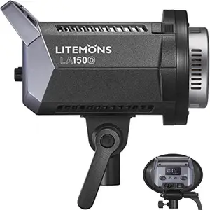 Светодиодный светильник Godox liteмонс LA150D, непрерывный выход, управление через приложение, крепление Bowens, студийное освещение для фотосъемки, освещение для видеосъемки и фотосъемки