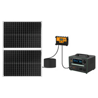 Station d'alimentation portable 600W au prix le plus bas, batterie LiFePO4, générateur d'énergie solaire à onde sinusoïdale pure