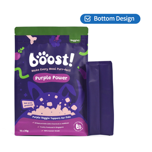 Bolsas Personalizadas <span class=keywords><strong>de</strong></span> Grado Alimenticio Herméticas y Reutilizables con Fondo Plano y Cierre Ziplock <span class=keywords><strong>para</strong></span> Alimentos y Golosinas <span class=keywords><strong>para</strong></span> Mascotas - Product Image 2