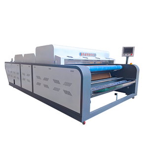 HUWEI 4600 Große Automatische Stoff-Schrumpfungs- und Formmaschine Vor-Schrumpfungs-Textilveredelungsmaschine PLC-Kernkomponenten 380V - Product Image 1