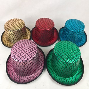 Sombrero de Copa Negro SOLPOP Lincoln Carnival, Sombrero de <span class=keywords><strong>Payaso</strong></span> con Puntos para Disfraces de Halloween, Actuaciones Festivas en la Playa, Cosplay - Product Image 3