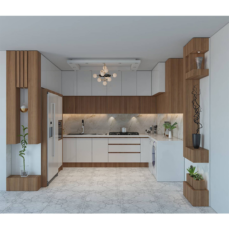 Foshan Factory Furniture Modern Handless Plywood