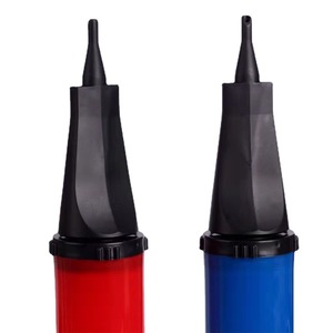 เครื่องสูบลมแบบมือกด 28.5 ซม. พลาสติก สำหรับห่วงยางว่ายน้ำ คละสี - Product Image 3