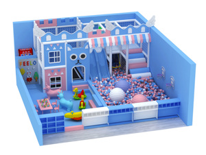 Equipo de Juegos Interior Personalizado Ecológico de Cuero PU Suave - Castillo Inflable, Piscina de Pelotas, Tobogán de Parque de Diversiones para Niños - Product Image 3