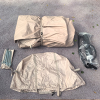 Tente gonflable extérieure imperméable à l'installation instantanée tente de glamping avec sac de rangement pour cuisinière
