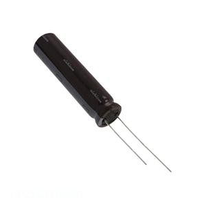 ตัวเก็บประจุแบบมีรูผ่านรู27 uF 20% V ตัวเก็บประจุ UPZ2G270MPD 27 uF - Product Image 1