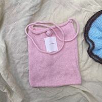 Sac fourre-tout en coton tricoté à la main pour femmes, sac à main en tricot stockinette 6 couleurs avec sangles et bouton, sac de shopping bohème