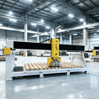 Scie à pont 5 axes 5+3 pour pierre, machine CNC avec caméra HD, ventouse, moteur, pour granit, marbre, roulement, boîte de vitesses, pompe, moteur ZEUS
