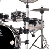 Ensemble d'Instruments à Percussion Professionnel avec Cadre en Aluminium de Haute Qualité, Batterie Spéciale pour Musiciens