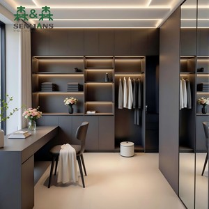 Armoire de chambre moderne en bois MDF personnalisée SLS 2026, haute qualité, écologique, gain de place, <span class=keywords><strong>3</strong></span> <span class=keywords><strong>tiroirs</strong></span>, démontable, mobilier de maison - Product Image 1