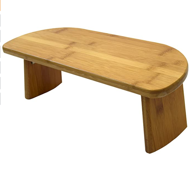 Портативные эргономичные складные ножки Combohome на петлях, Новые магнитные прикрепленные ножки, Бамбуковая медитационная скамейка для ванной комнаты