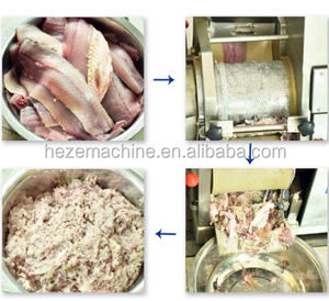 Exprimidor automático de carne de pescado, máquina de eliminación de deshuesador comercial de 1, 5 toneladas/h, para carne, camarón, concha - Product Image 5
