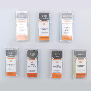 Sanaisi Test Paper Set Potassium Iodide <b>Starch</b> Turmeric Litmus Lead Acetate Grade A pH Testing Strips - Product Image 2