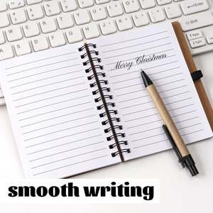 Custom Logo Spiral Steno Notebook with Paper Cover Suitable for Students Adults with <b>Sticky</b> Notes and Colored Index <b>Tabs</b> - Product Image 3