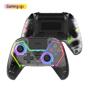Manette de jeu sans fil Gamegaga J HG04I pour PS5 PC Steam <span class=keywords><strong>Mac</strong></span> avec moteur de vibration RGB pour téléphone Android IOS - Product Image 6