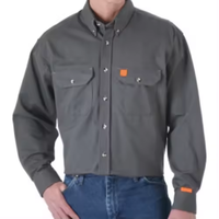 Combinaisons de soudage 100% coton pour soudeurs, vêtements de travail, chemise de travail à manches courtes ou longues, boutons pression perlés